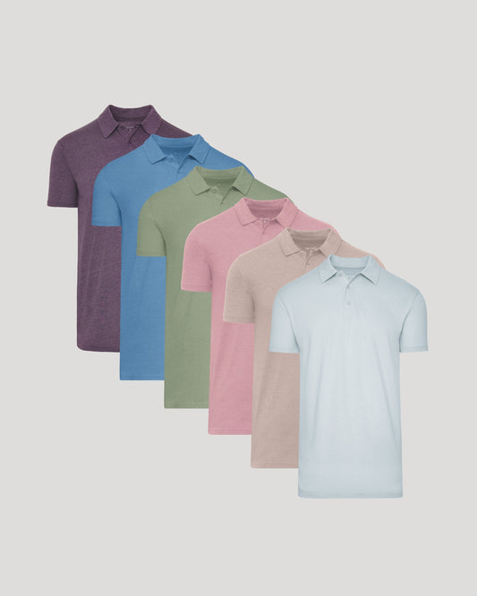 Seasonal Tall Classic Polo 6-Pack
