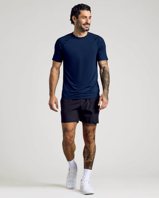 Navy Active Mesh Crew
