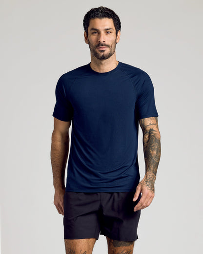 Navy Active Mesh Crew