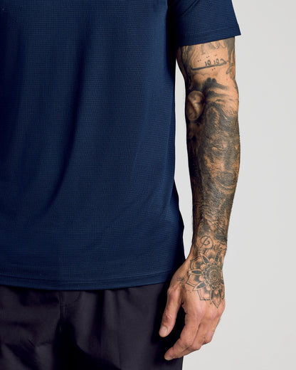 Navy Active Mesh Crew