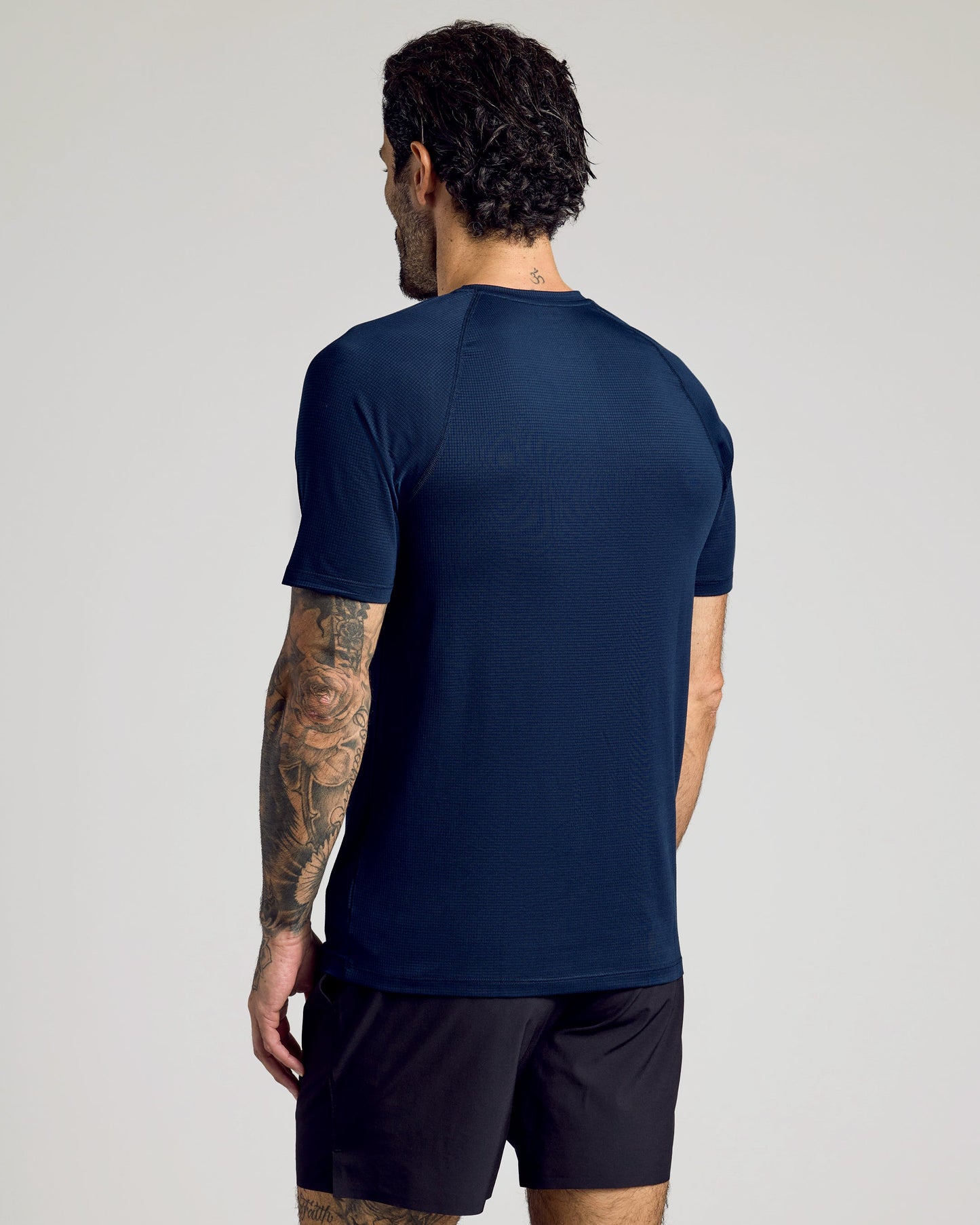 Navy Active Mesh Crew