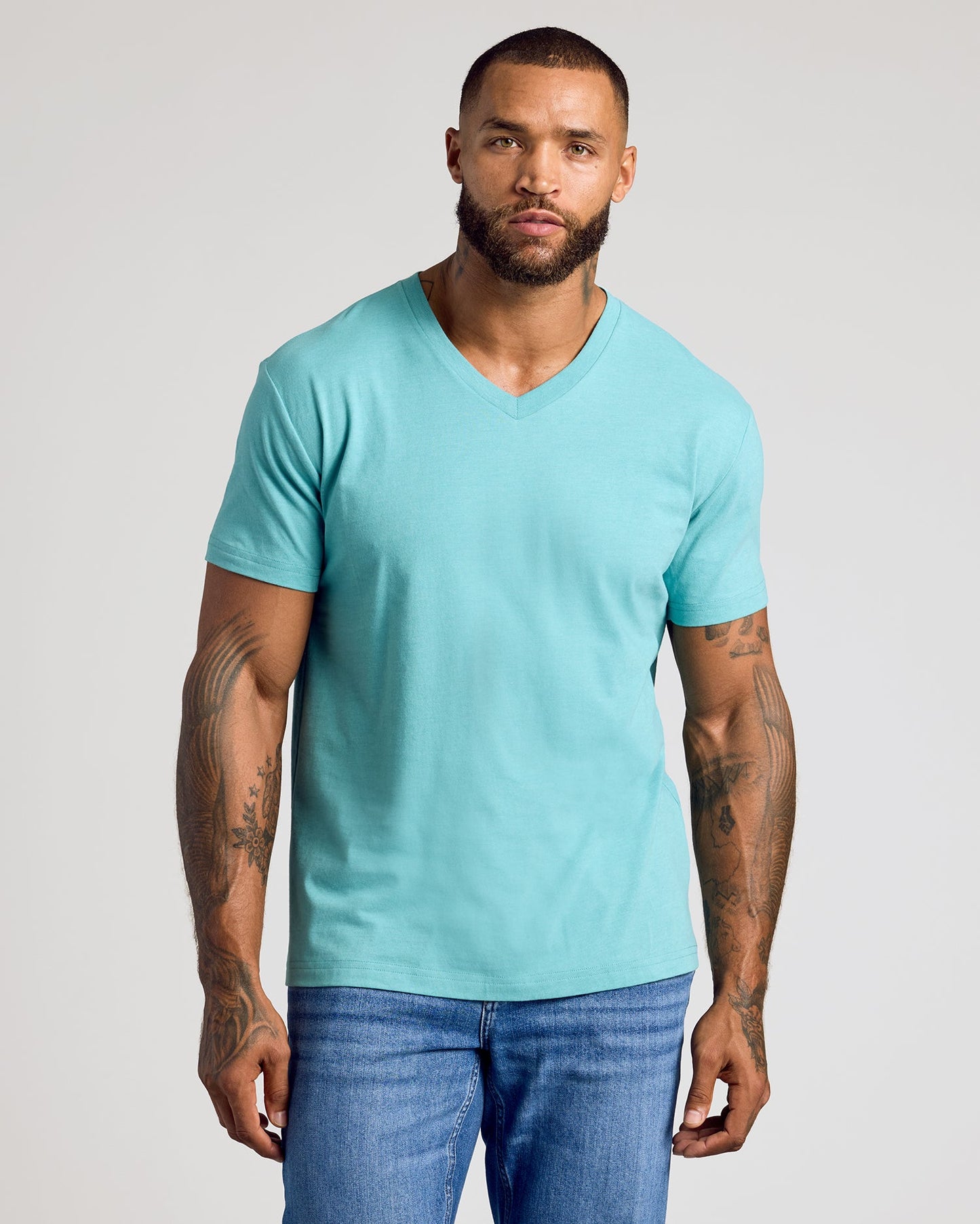 Dark Heather Oceanic Classic V-Neck