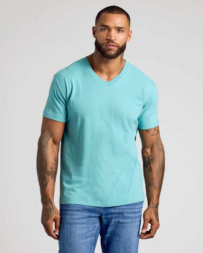 Dark Heather Oceanic Classic V-Neck