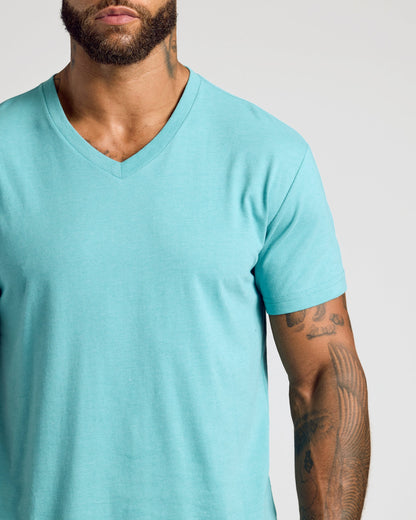 Dark Heather Oceanic Classic V-Neck