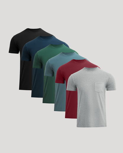 Staple Classic Pocket Crew 6-Pack