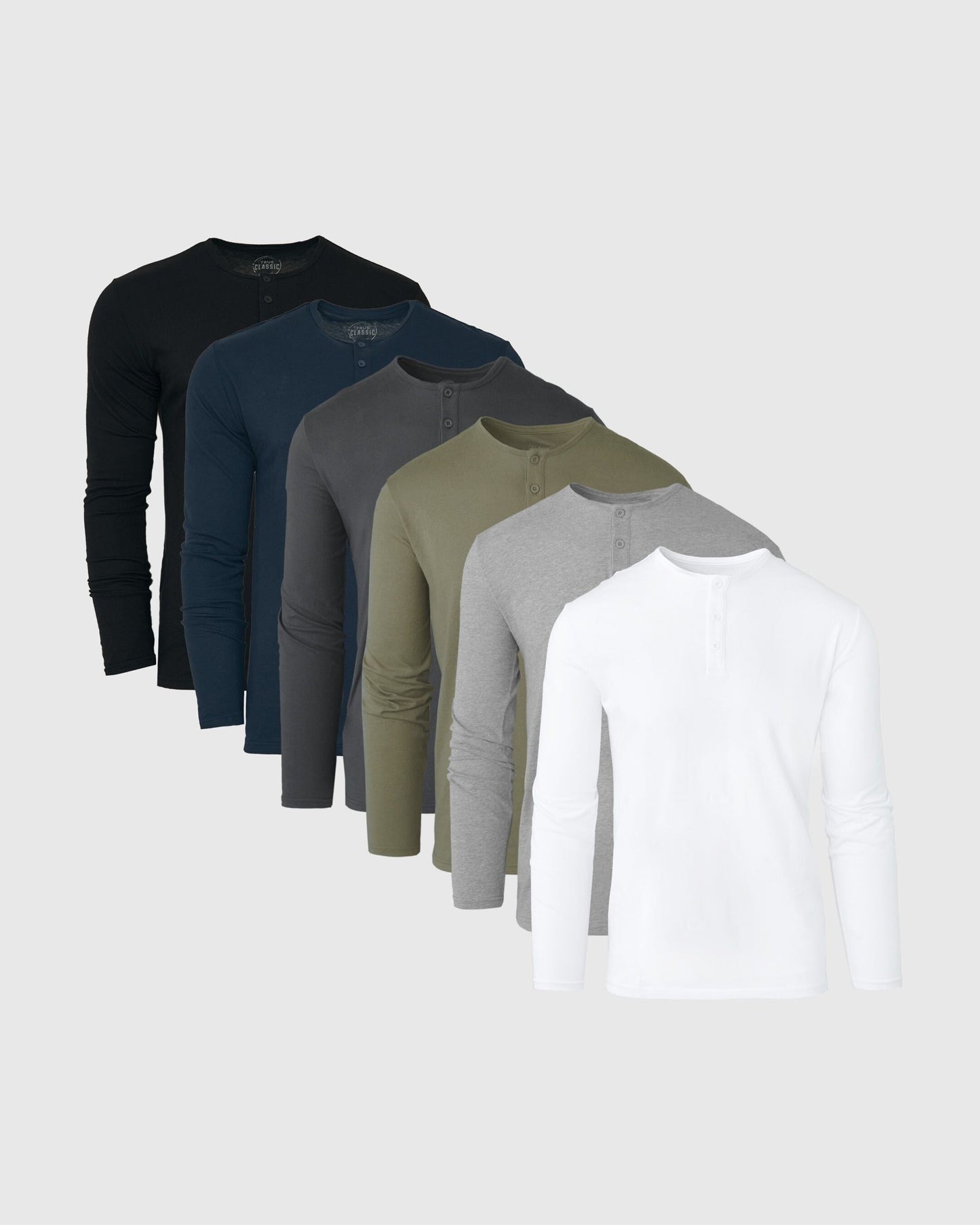 The Staple Classic Long Sleeve Henley 6-Pack