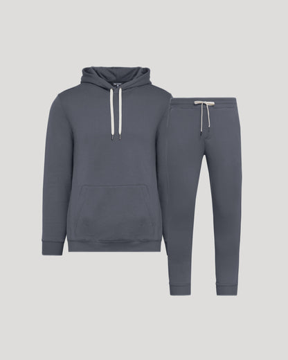 Stormy Pullover Fleece Hoodie & Jogger 2-Pack