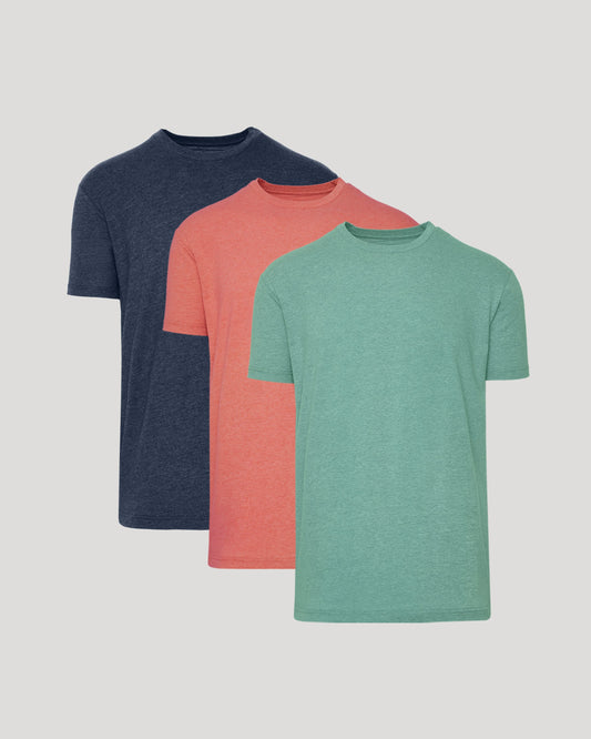 Vibrant Classic Crew Neck 3-Pack