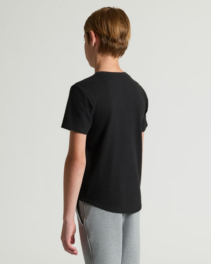 Boys' Classic Curved Hem Crew Neck 6-Pack