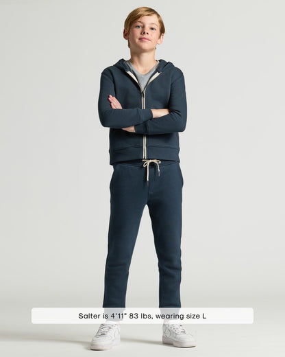 Boys' Navy Fleece Jogger