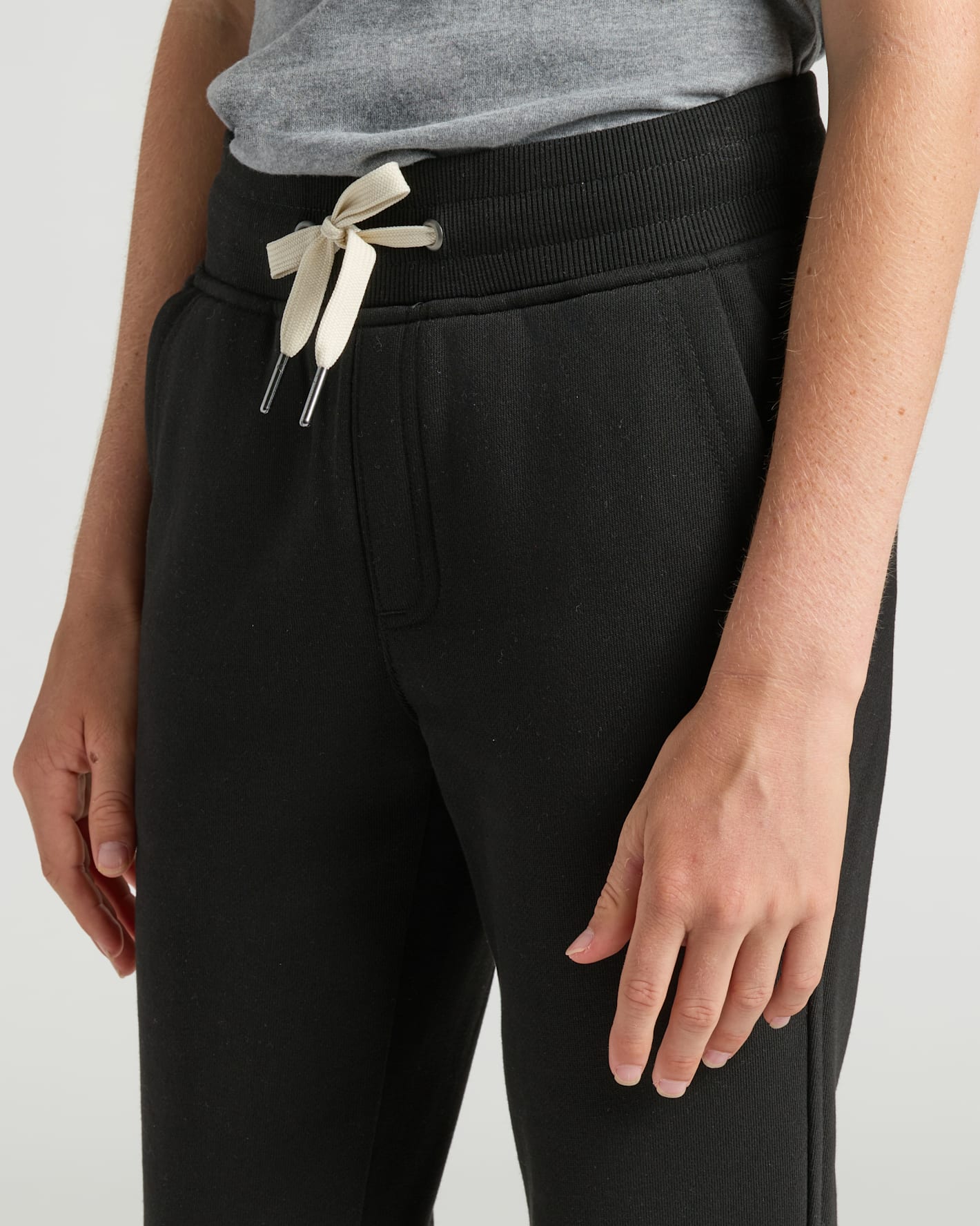 Boys' Black Fleece Jogger