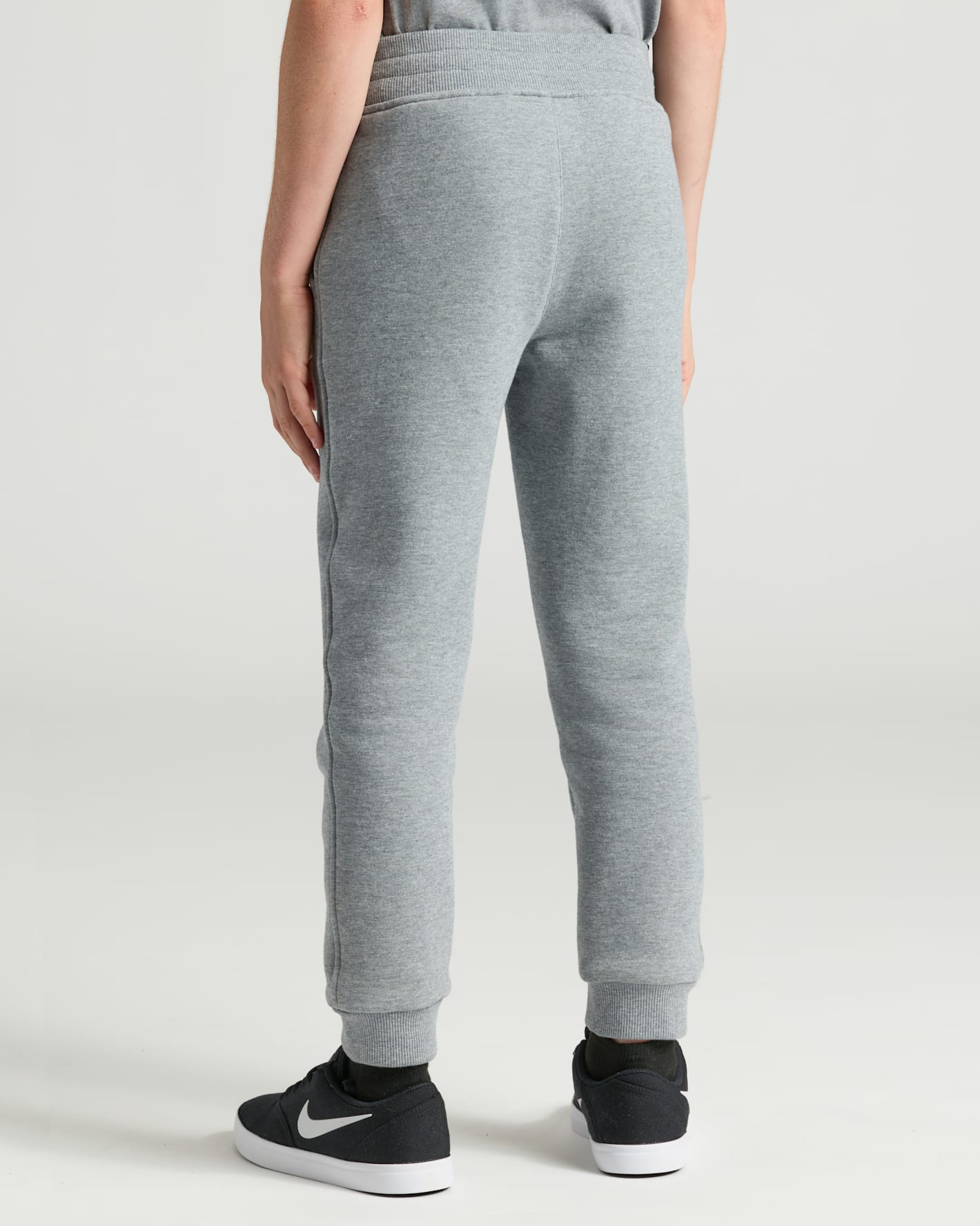 Boys' Medium Heather Gray Fleece Jogger