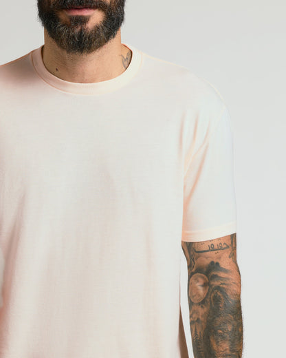 Coral Blush Classic Crew Neck