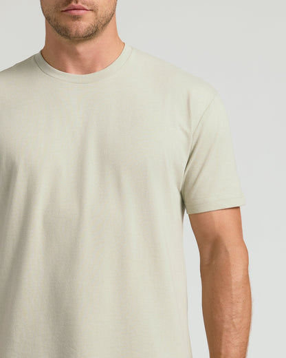 Dark Heather Graystone Classic Crew Neck