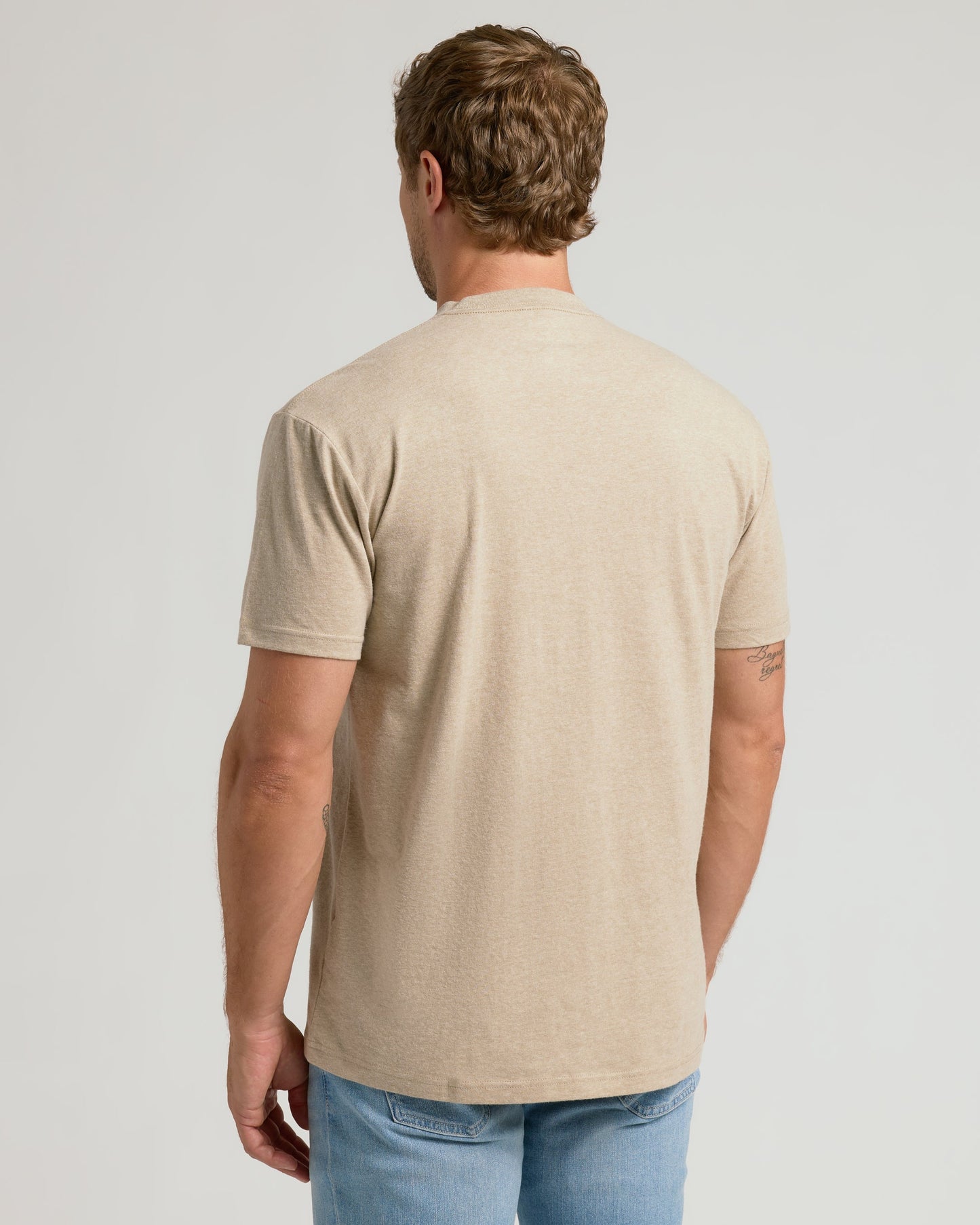 Heather Fennel Classic Crew Neck