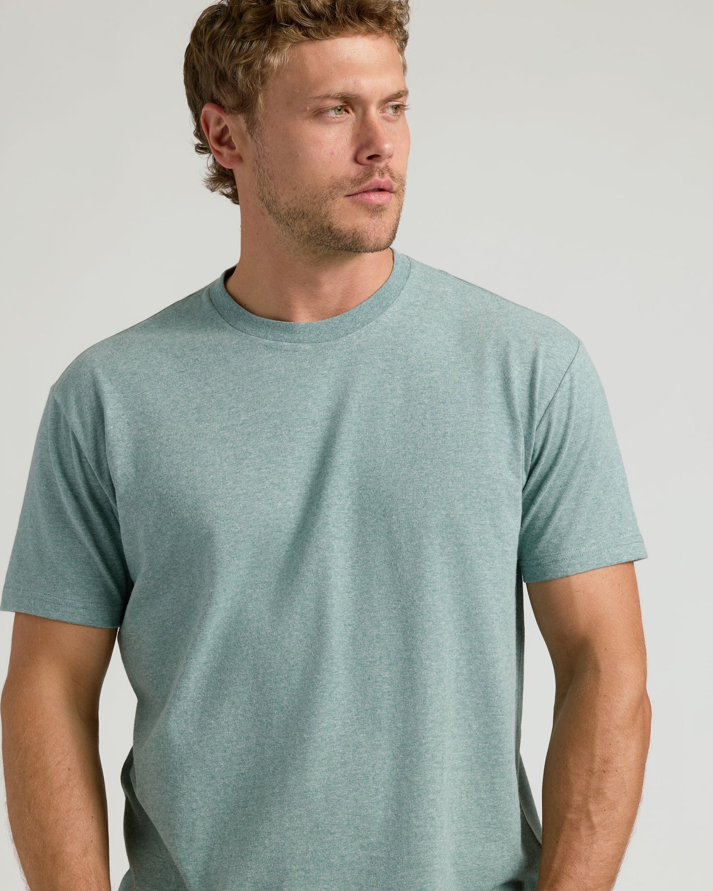 Heather Balsam Classic Crew Neck