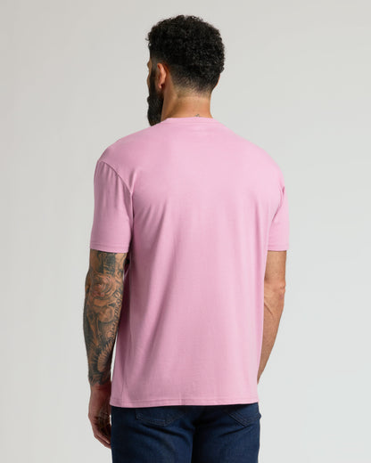 Heather Mauve Classic Crew Neck