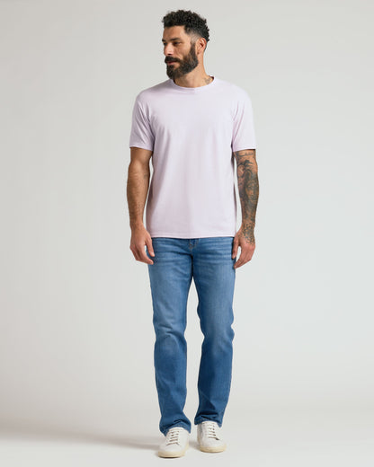 Heather Orchid Classic Crew Neck