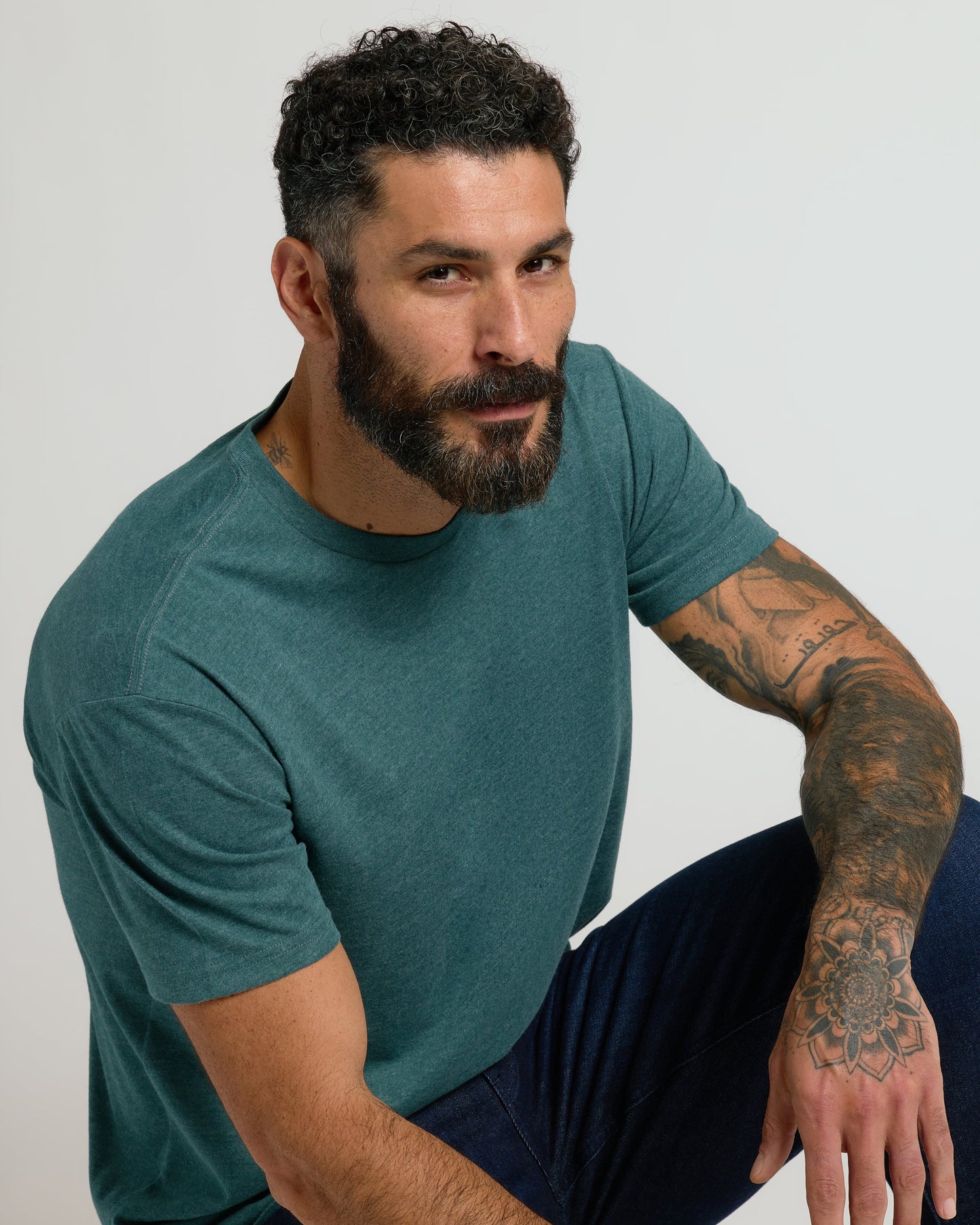 Heather Seafarer Classic Crew Neck