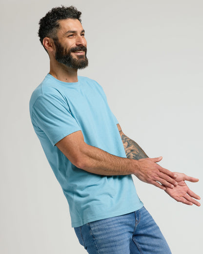 Heather Voyager Classic Crew Neck