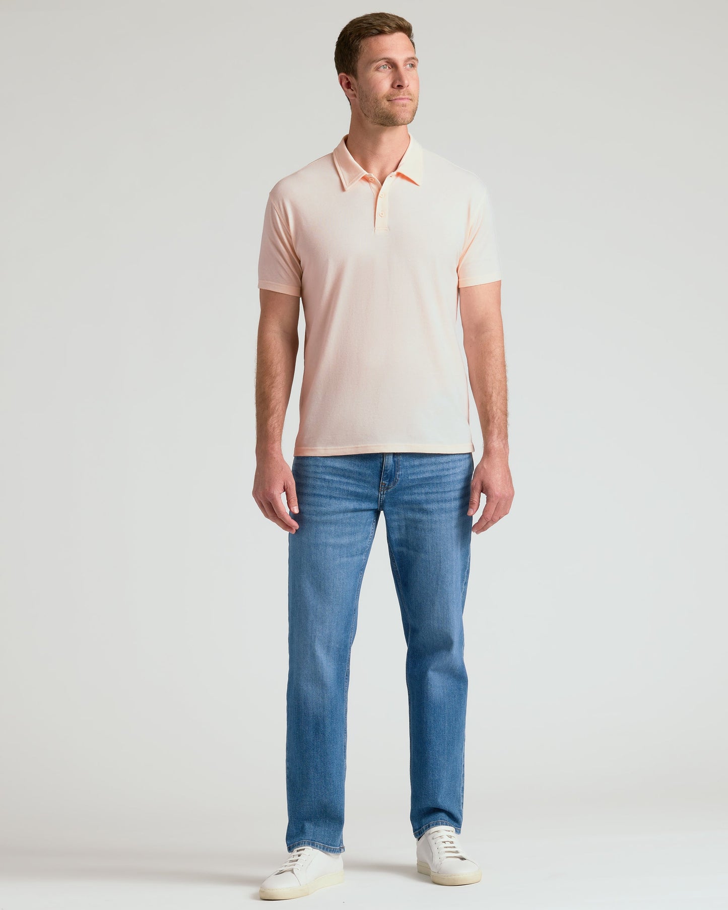 Coral Blush Classic Polo