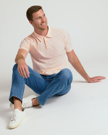Coral Blush Classic Polo