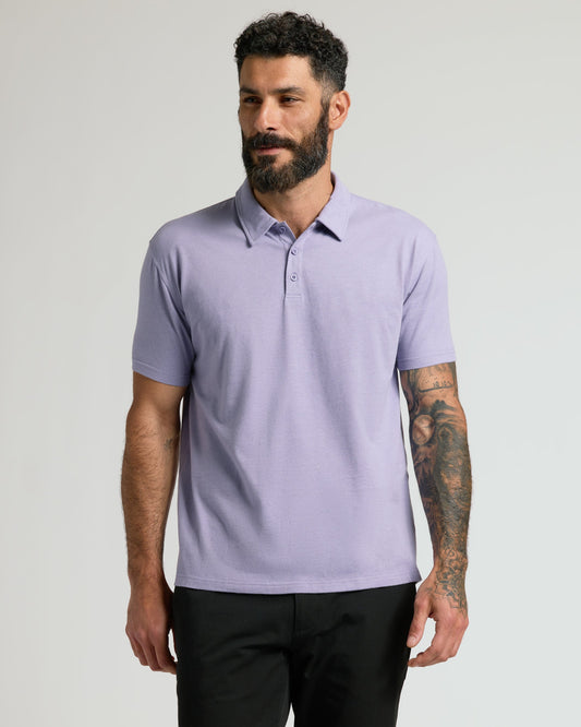 Heather Dark Orchid Classic Polo