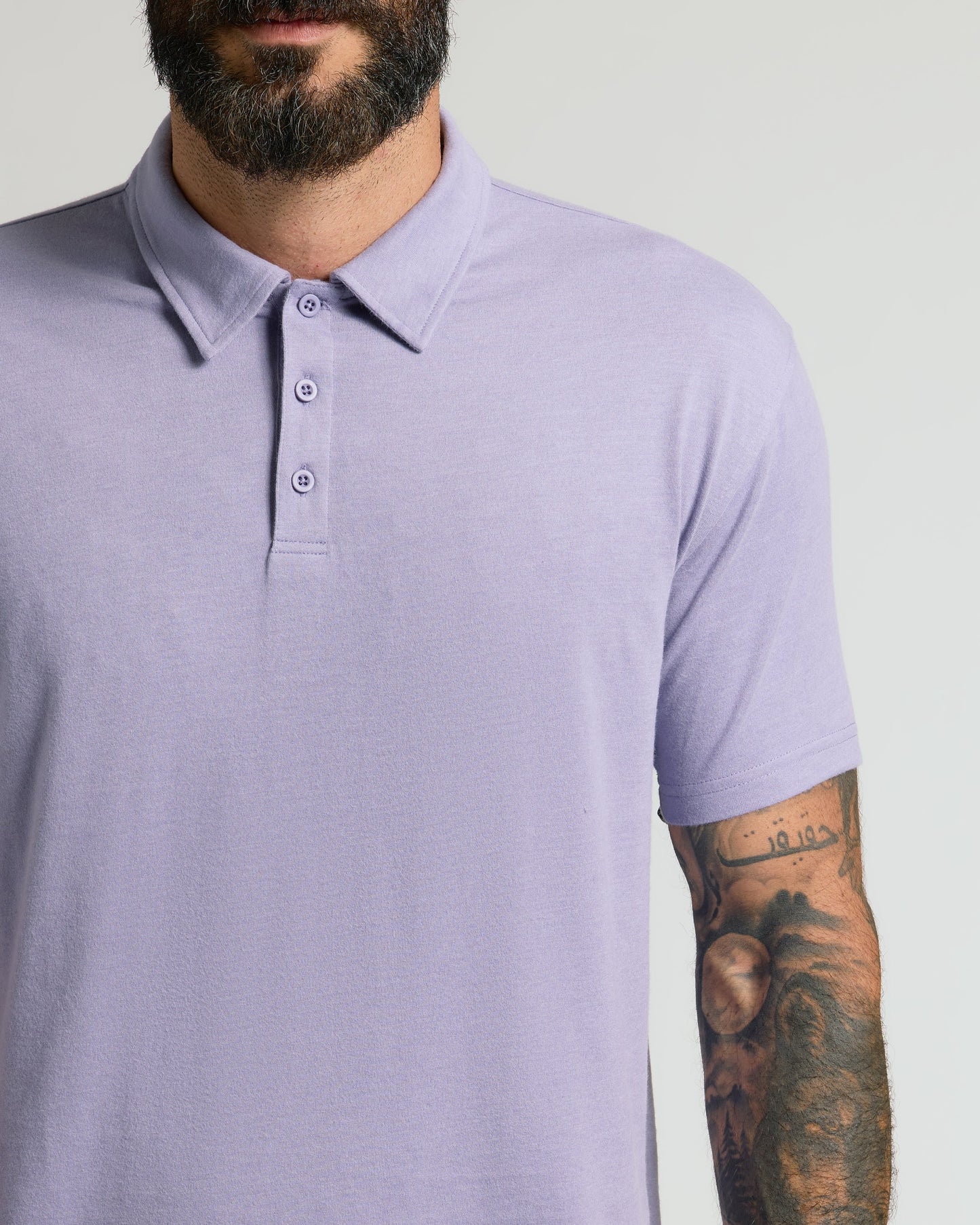 Heather Dark Orchid Classic Polo