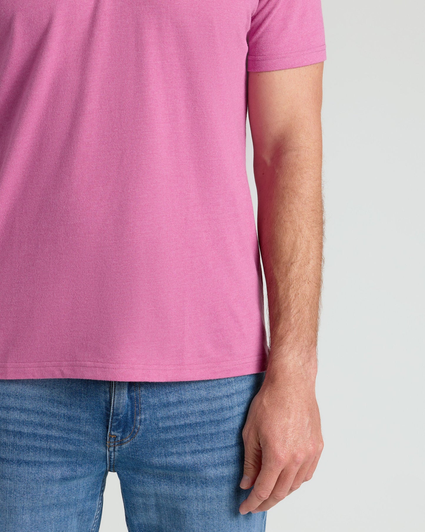 Heather Magenta Classic Polo