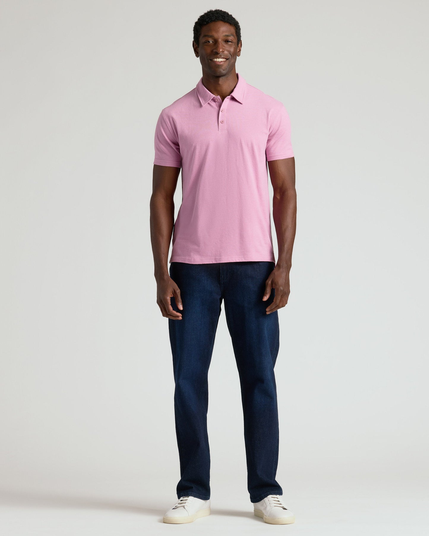 Heather Mauve Classic Polo