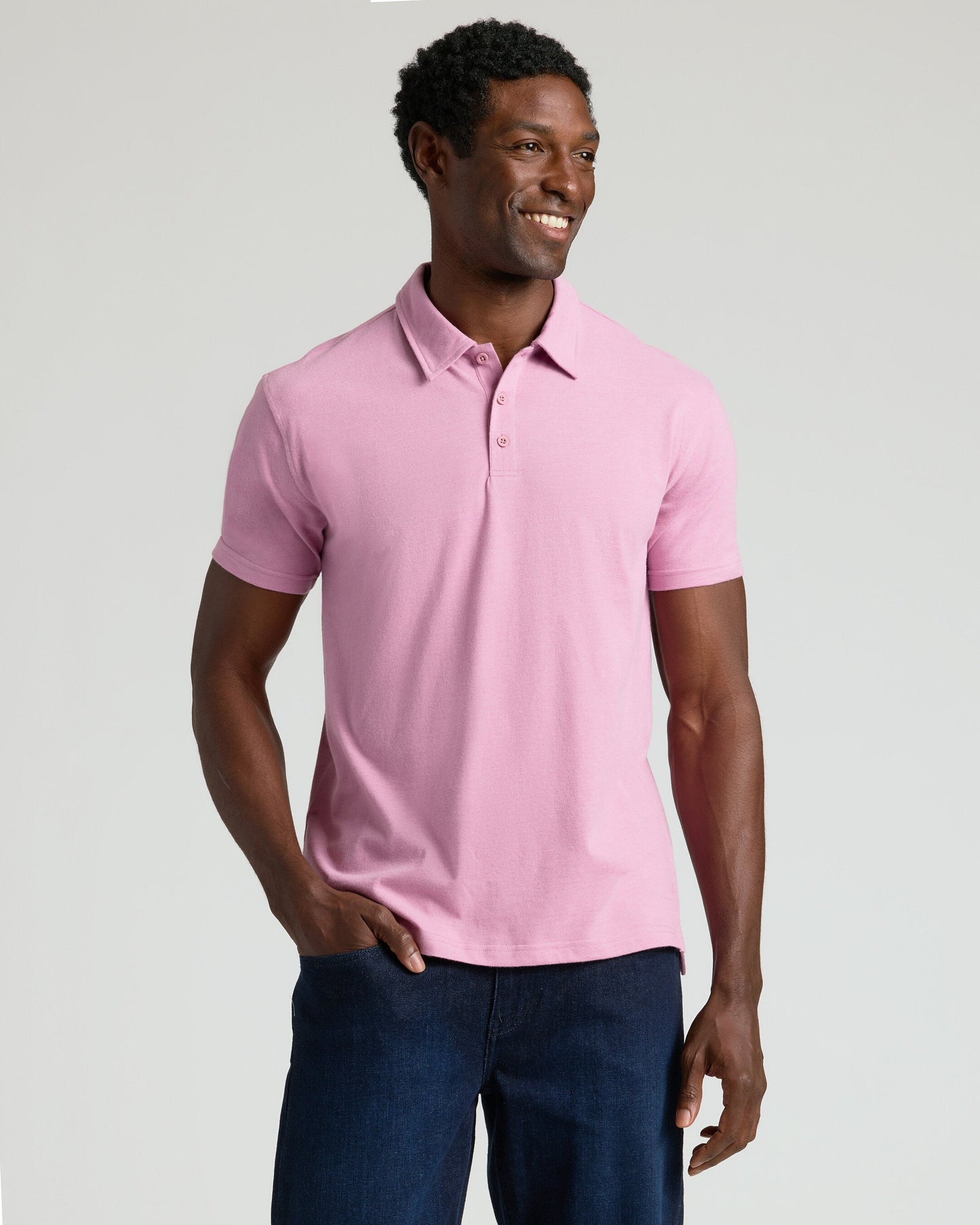 Heather Mauve Classic Polo