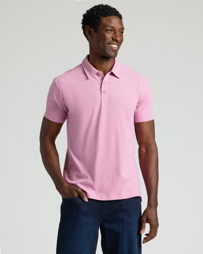 Heather Mauve Classic Polo