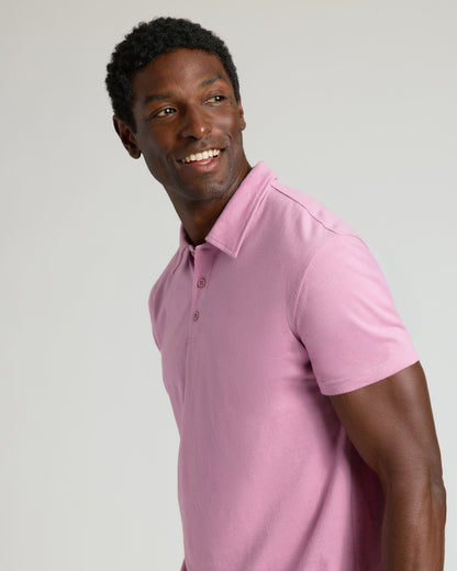 Heather Mauve Classic Polo