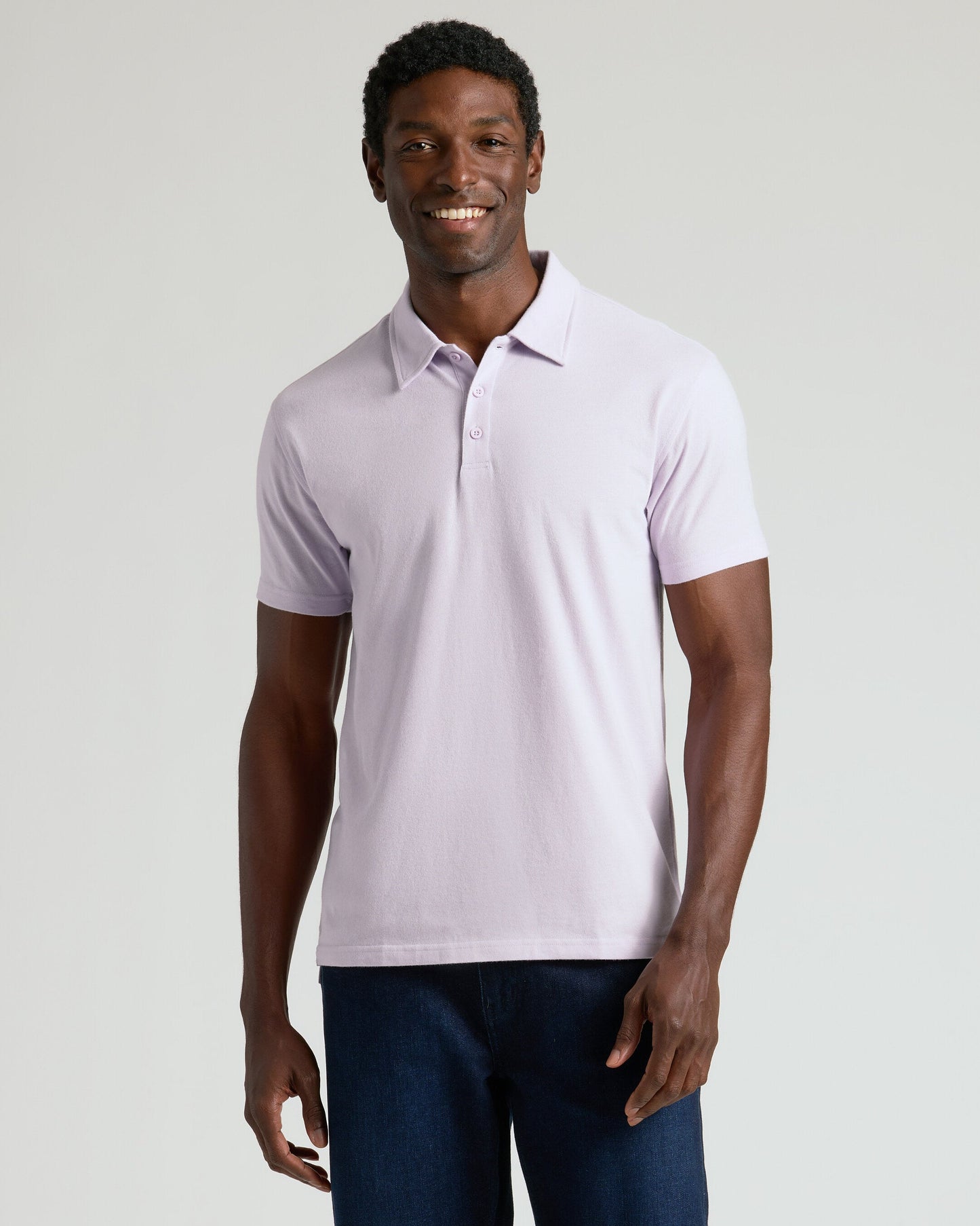 Heather Orchid Classic Polo