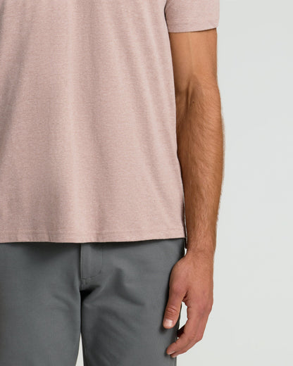 Light Heather Slate Mauve Classic Polo