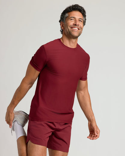 Auburn Active Crew Neck Tee