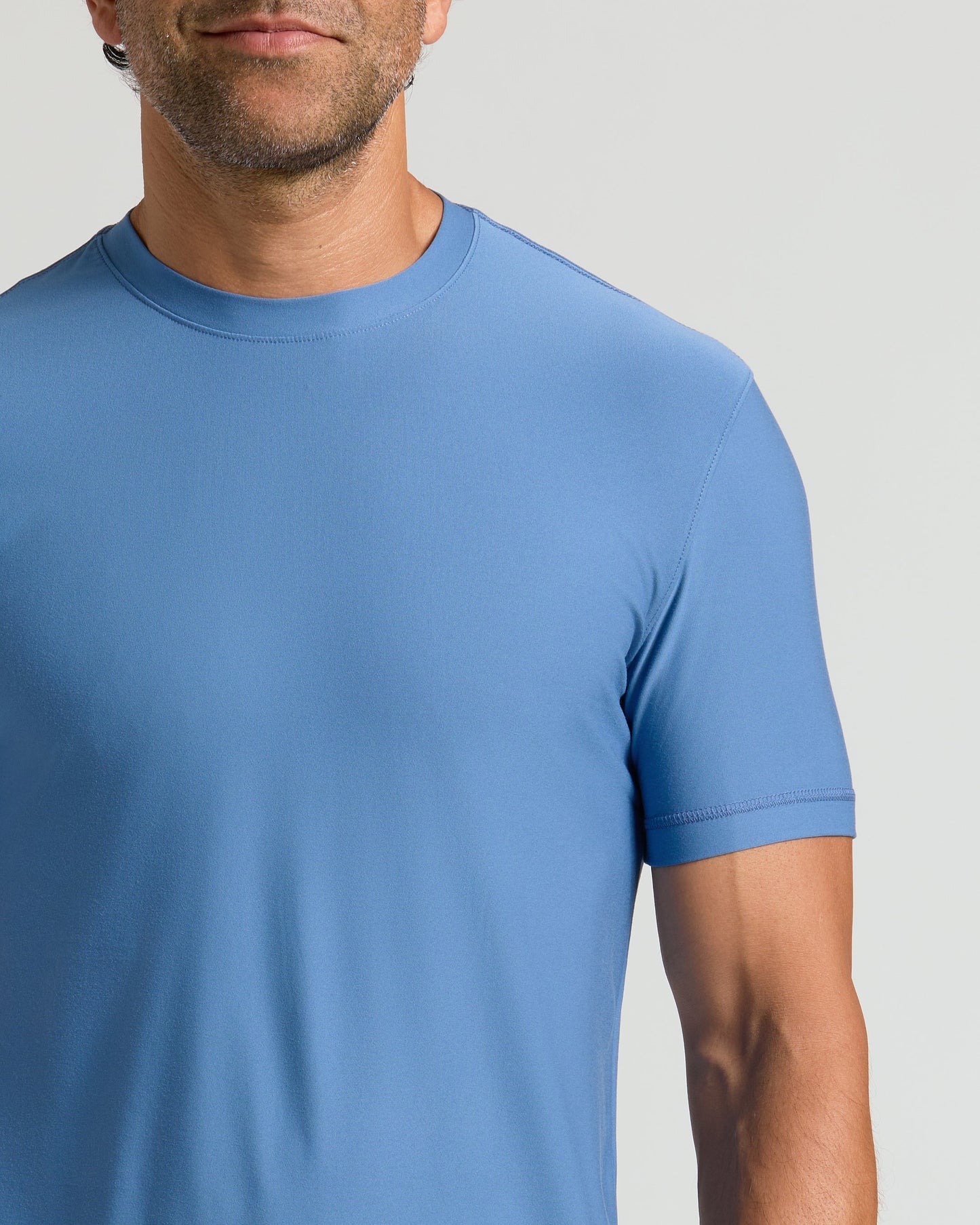 Azul Active Crew Neck Tee