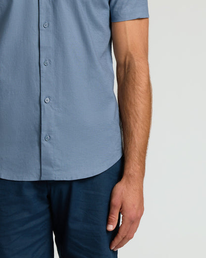 Fiord Short Sleeve Linen Shirt