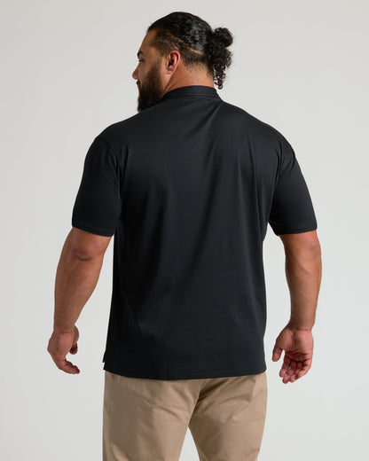 Black Premium Pima Polo 7-Pack