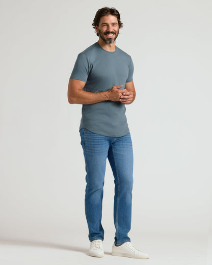 Tempest Premium Pima Crew Curved Hem