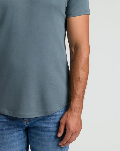 Tempest Premium Pima Crew Curved Hem