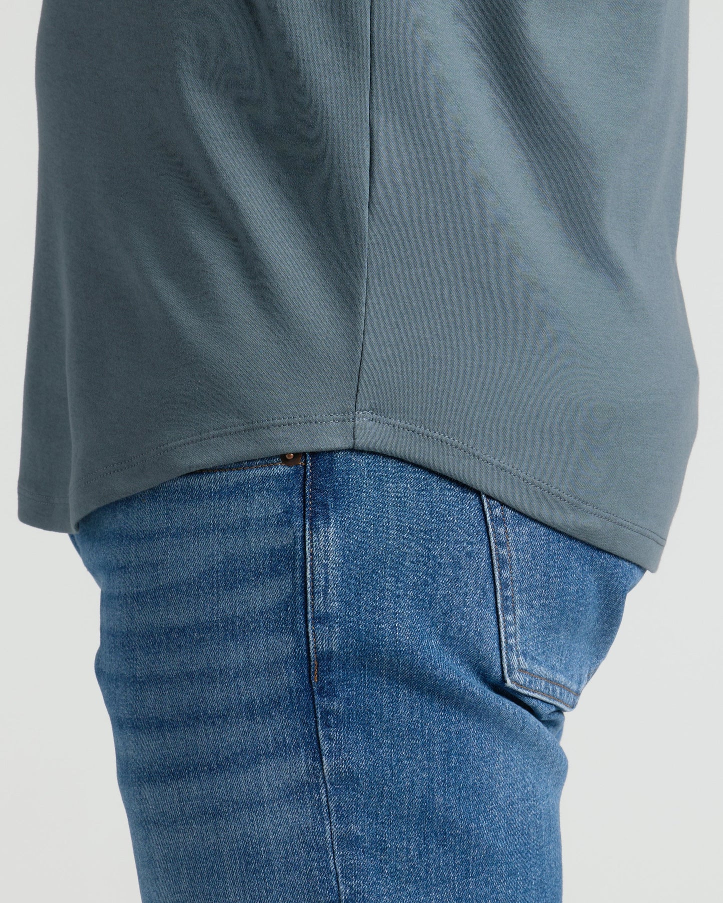 Tempest Premium Pima Crew Curved Hem