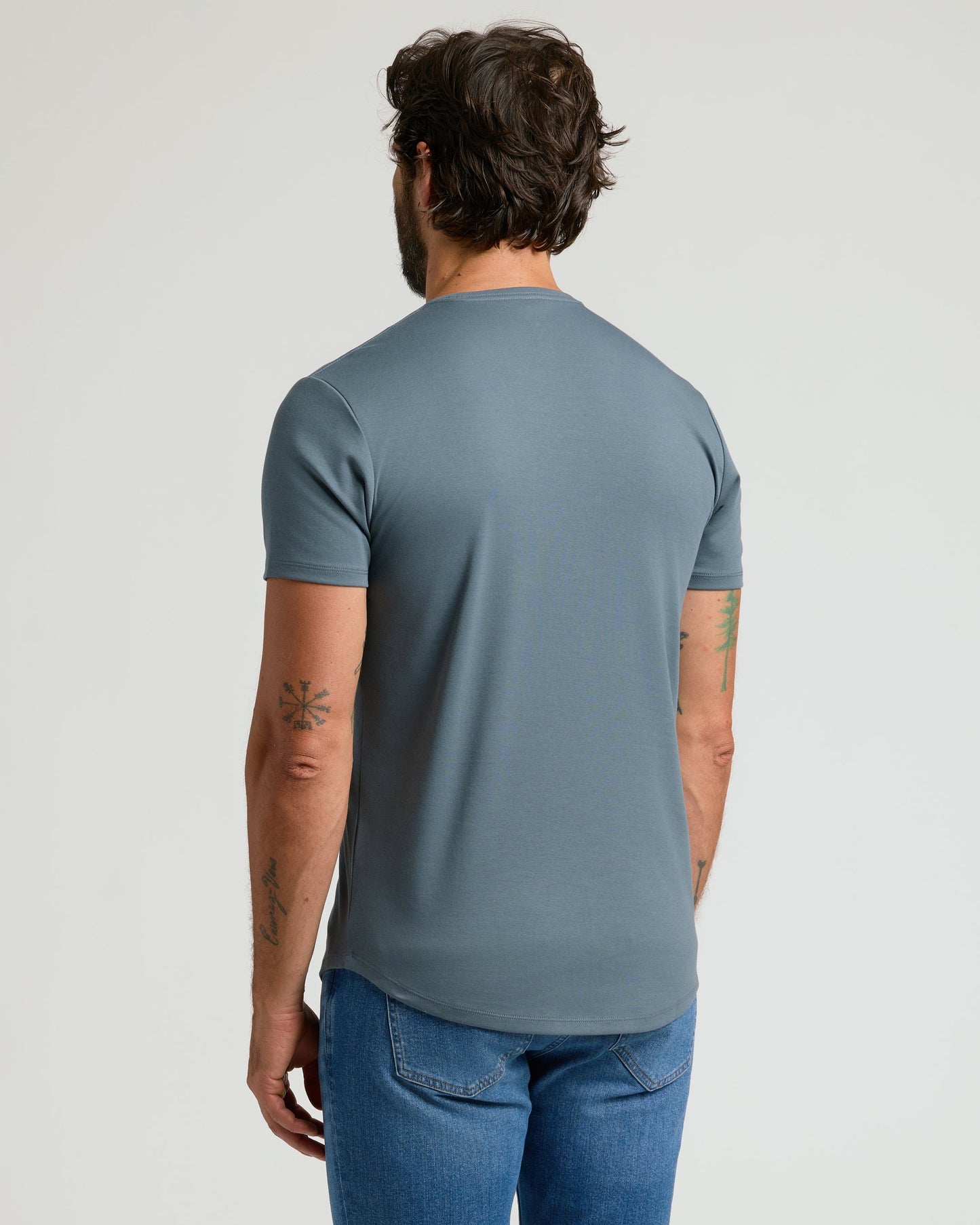 Tempest Premium Pima Crew Curved Hem