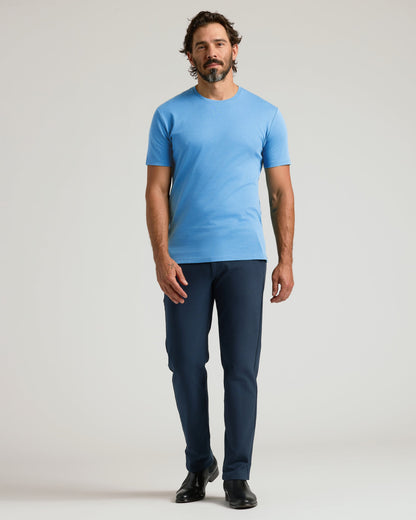 Cerulean Premium Pima Crew Neck