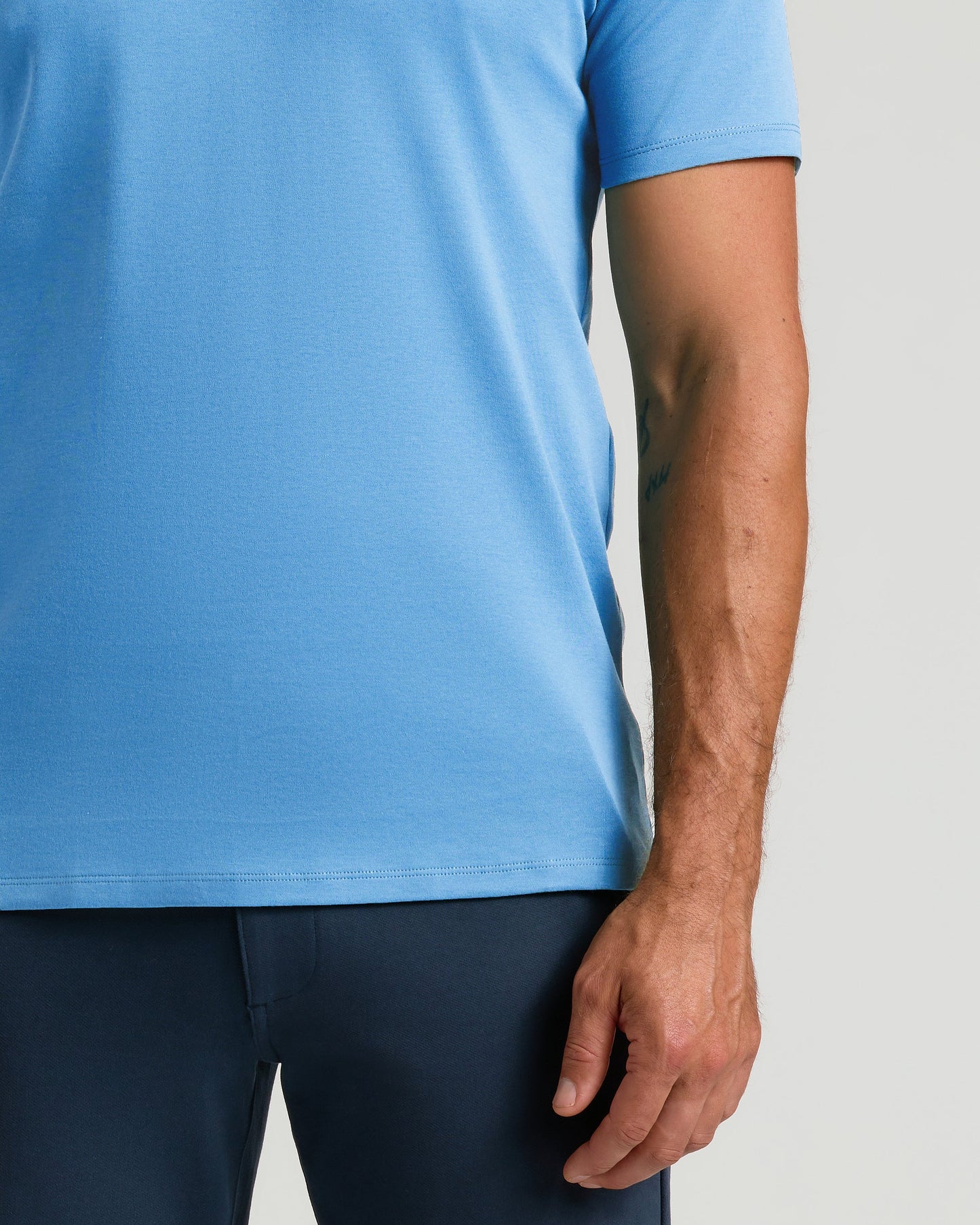 Cerulean Premium Pima Crew Neck