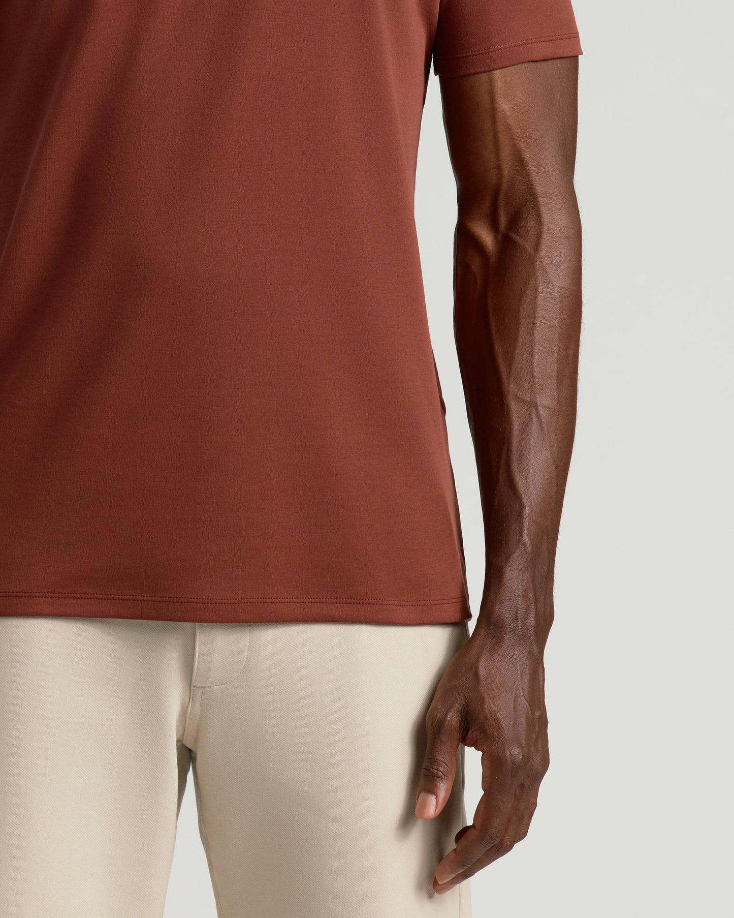 Chestnut Premium Pima Crew Neck