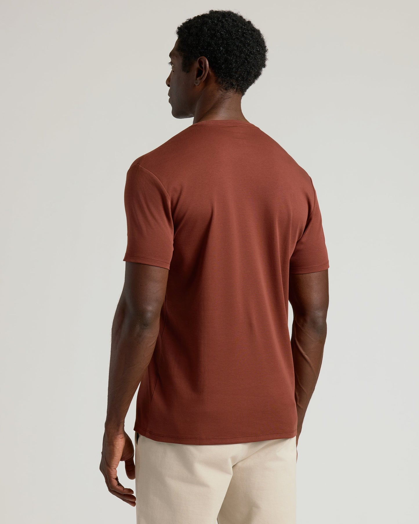 Chestnut Premium Pima Crew Neck