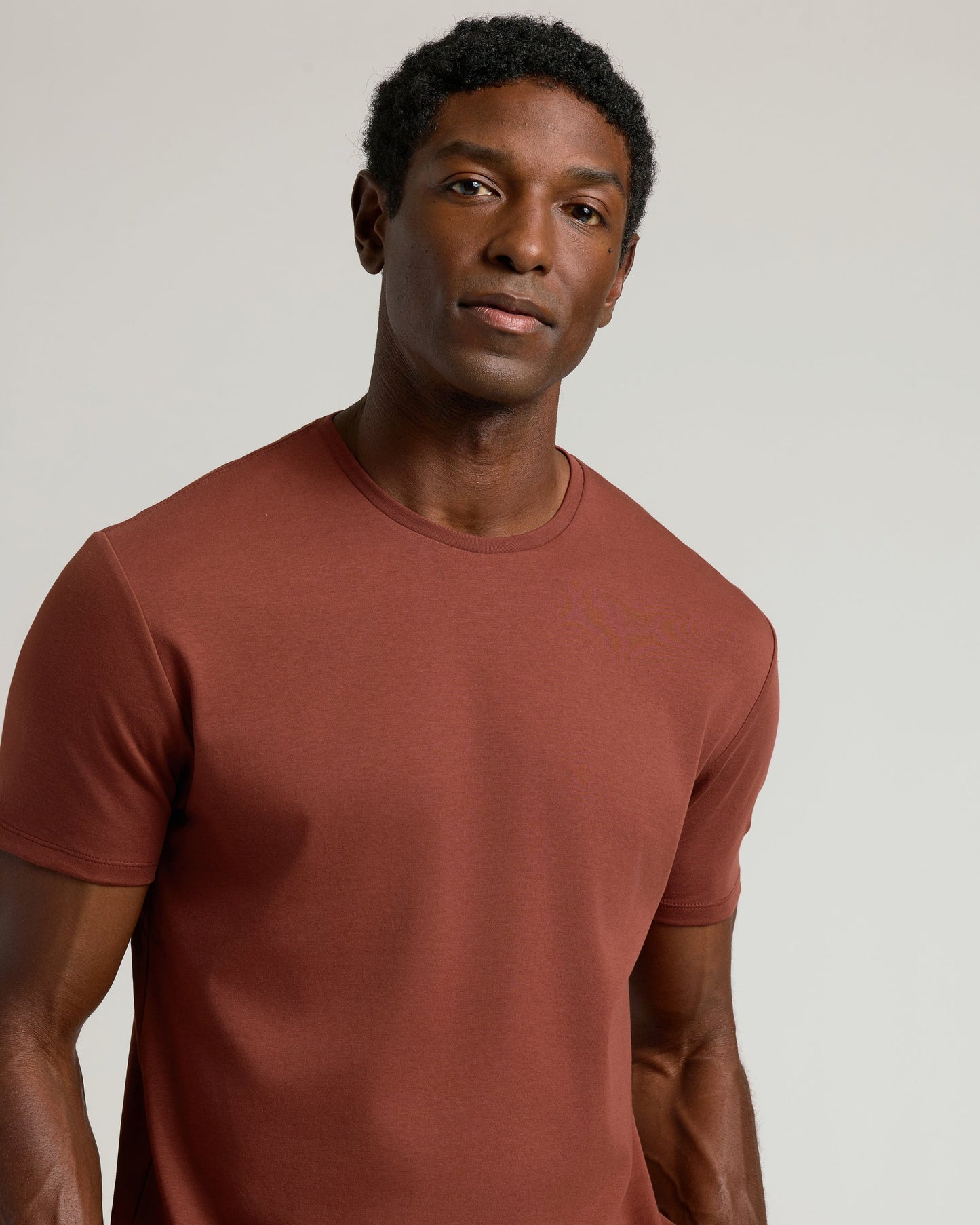 Chestnut Premium Pima Crew Neck