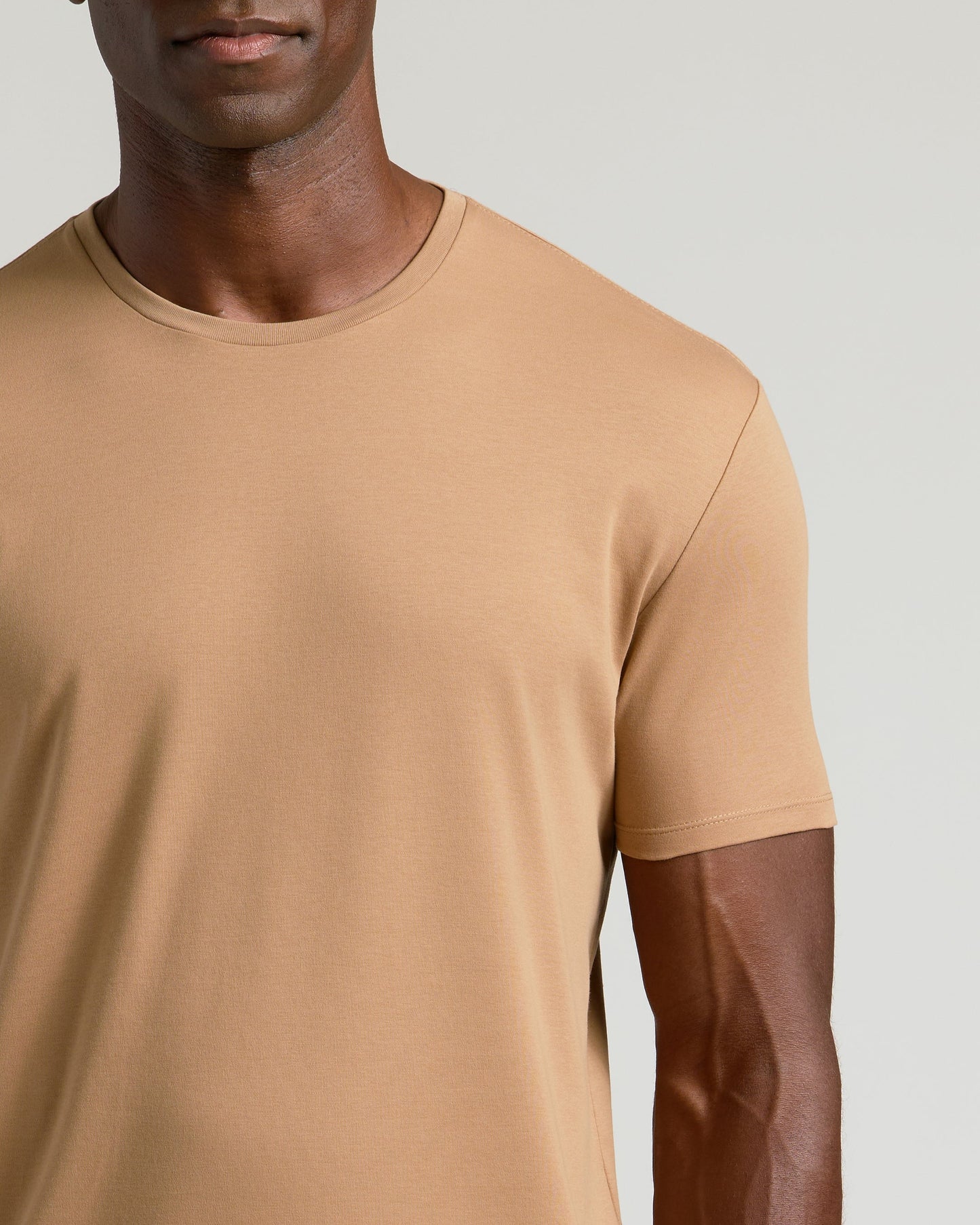 Tahini Premium Pima Crew Neck