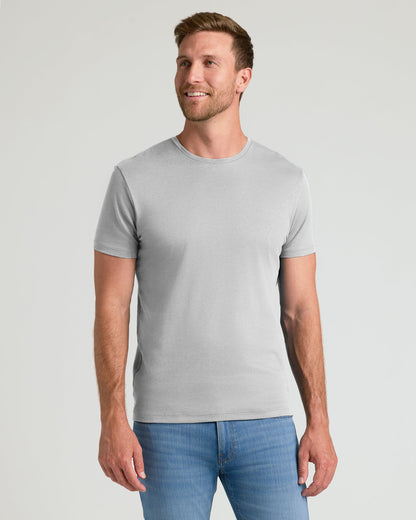Steel Premium Pima Crew Neck